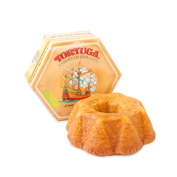 TORTUGA Caribbean Key Lime Rum Cake - 16 oz Rum Cake - The Perfect Premium Gourmet Gift for Gift Baskets, Parties, Holidays, and Birthdays