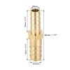 sourcing map Hose Brass Reducer Barb Hose Connector Adapter ID