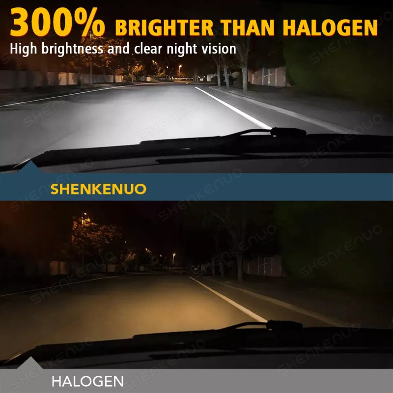 SHENKENUO For 2005-2019 Nissan Frontier 4x High&Low Beam LED Headlight