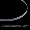 sourcing map 2pcs Watch Clear Crystal Lens Glass 44mm Dia.
