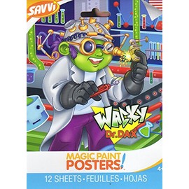 Savvi Magic Paint Posters - Wacky Dr. Dax