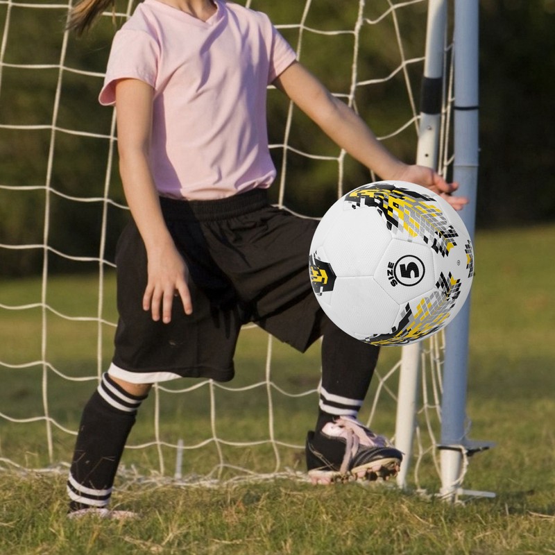 PVC Diamonds Pattern Size 5 Training Football Professional Competition Soccer