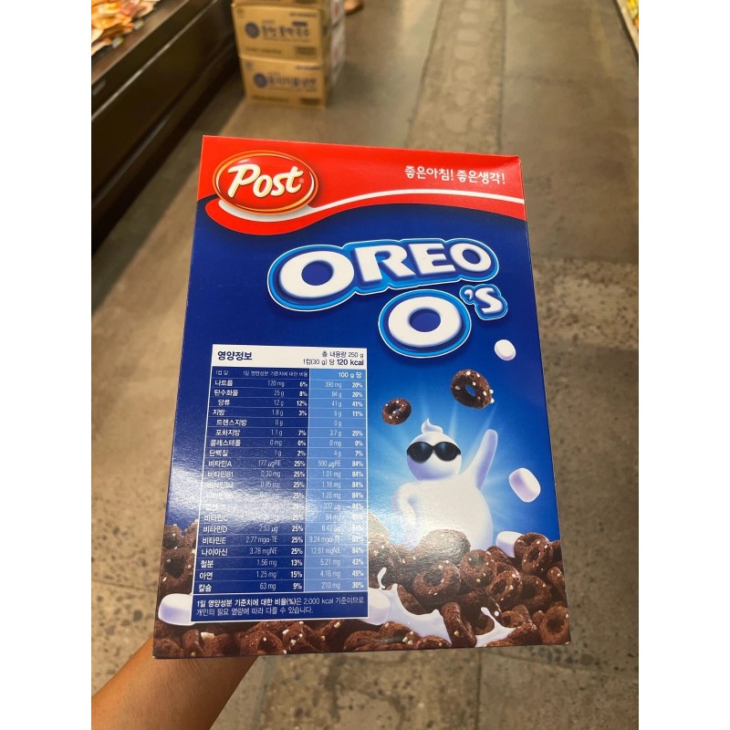 Post [US Seller]Post Oreo O's Cereal with Marshmallow 250g(8.8oz)