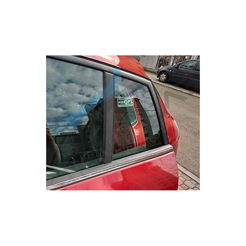 8 x GPS Satellite Alarm System Anti Theft Stickers for
