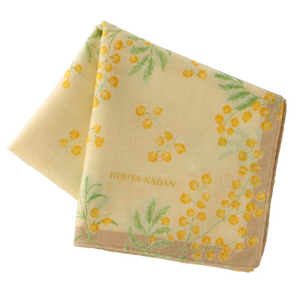 Blooming 000188-0016-02 Hibiya Kadan Large Gauze Handkerchief 22.8 inches (58