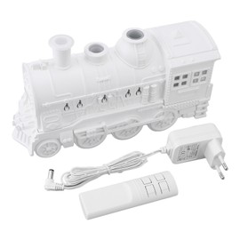 Essential Oil Diffuser 300ml 2 Light Modes Train Shape Aroma Cool Mist Humidifier with Remote Control Timer for Bedroom Office Desktop