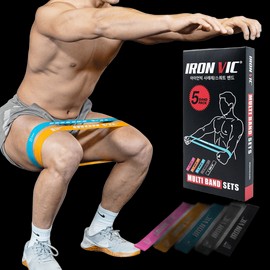아이언빅 스쿼트 사레레 밴드 힙쓰러스트 스트레칭 힙업 밴드 Iron Big Squat Sorelle Band Hip Thrust Stretching Hip Up Band, 혼합색상 × 600 x 50 mm × 1개