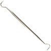 SE 6" Double Ended Stainless Steel Pick with Curved Tips