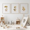 Set of 3 Duck Nursery Wall Art Prints, UNFRAMED Prints,