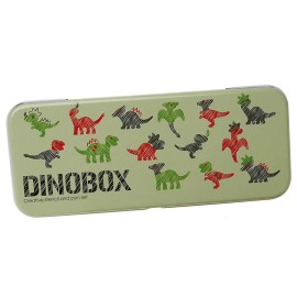 NPW DINOBOX DINO DINOSAUR CREATIVE STENCIL AND PEN SET stencil drawing kit W6377
