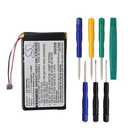 Cameron Sino 1200mAh Battery for Garmin Nulink 2340, Nulink 2390 with 7/pcs Toolskits Navigator