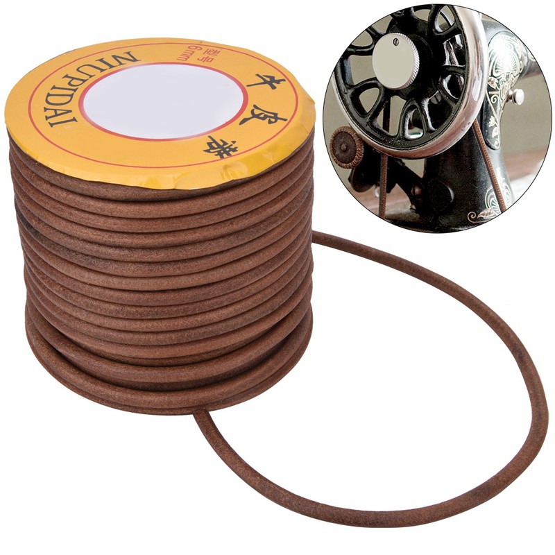 Sewing Machine Leather Belt 20m Sewing Machine Multi Function Cowhide