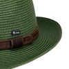 Lipodo Mondavio Bogart Straw Hat - Plain Hat with Contrast