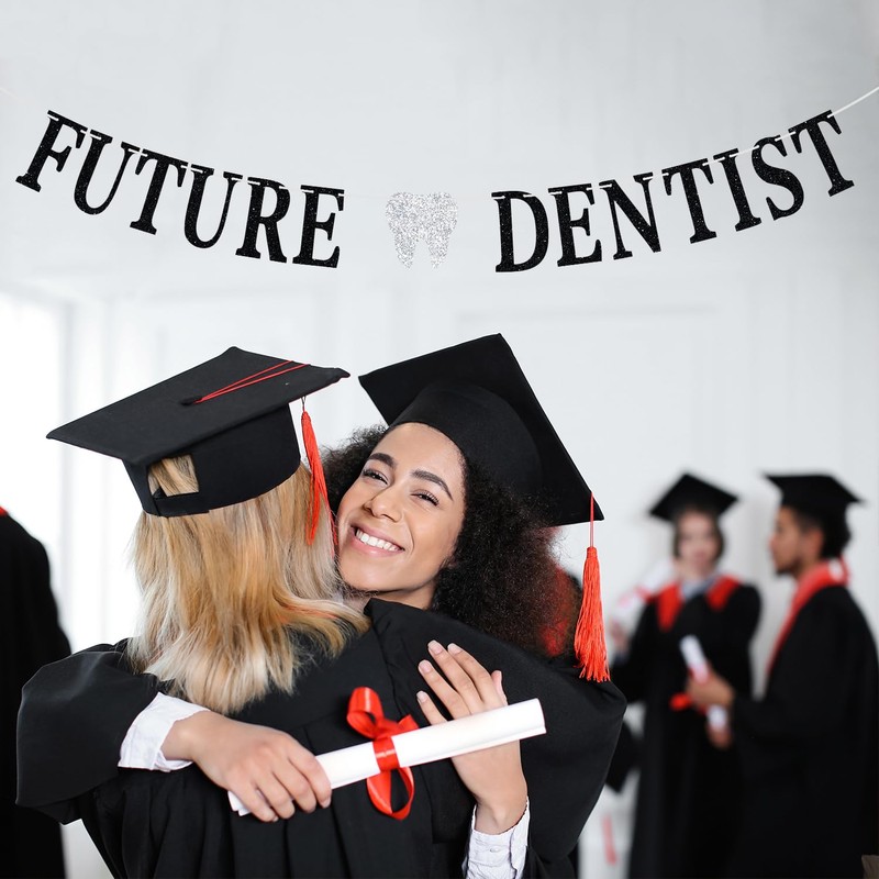 Future Dentist Banner, Congrats RDH, Holy Molar You Did It,