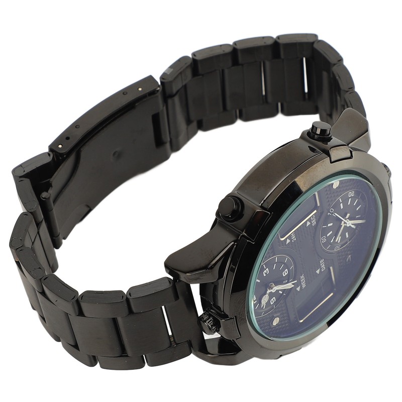 Men Wrist Watch with Alarm Clock Fashionable 30m Waterproof Backlight