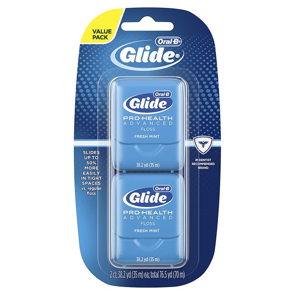 Glide Pro-Health Clinical Protection Floss, 2 Count