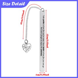 Inspirational 16th Birthday Gift Bookmark Sweet 16 Gifts for Girls Boys Turing 16 Encouragement Birthday Gifts for Daughter Son Niece Nephew Bookish Gift for Book Lovers Sweet Sixteen Present