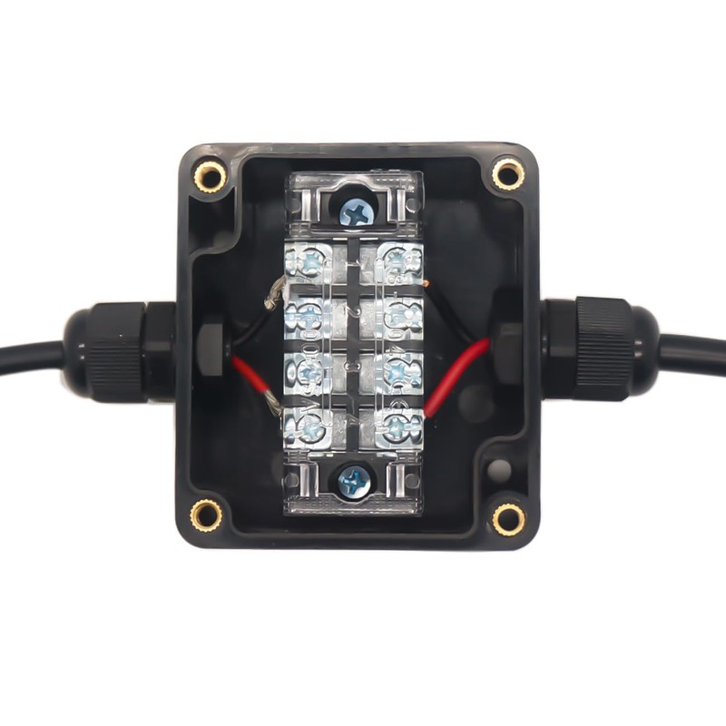 YETLEBOX Watertight Junction Box, IP67 Waterproof Electrical Project Box with
