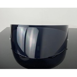 BSTOP HJ-33 Helmet Visor for HJC i90 Shield Replacement Uv Protected Faceshield Helmet Accessories (Deep Black-day use only)