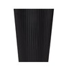 Karat 16oz Ripple Paper Hot Cups - Black (90mm) -