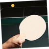 DIYEAH 4pcs Kids Table Tennis Racket Base DIY Unfinished Paddles
