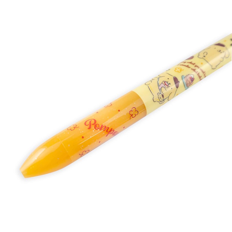 Sanrio 24515701 Pompompurin 2 Mimi Pen, Stationery, Multicolored Ballpoint Pen,