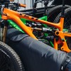 Granite グラナイトピタ Pita 自転車ペダルカバー バイクペダル保護ケース- 自転車輸送保護 - 保管や輸送時の損傷やキズから守る (小、グリーンカモ)