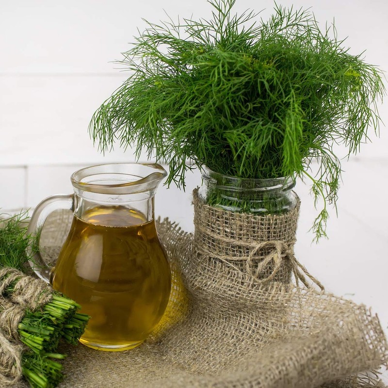 Dried Organic Dill Tips (250g, 8.8oz), Rubbed Organic Dill Tips,