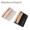 BSMstone Mini Broom and Dustpan Set Small Metal Dustpan and