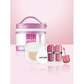 [W Concept Exclusive Gift Set] Smooth Gloss Set (Ceramic Cushion + Gel Fit Gloss + Makeup Pouch) / [W컨셉 단독선물세트] 매끈 글로스 세트 (세라믹 쿠션+젤핏글로스+메이크업 파우치)