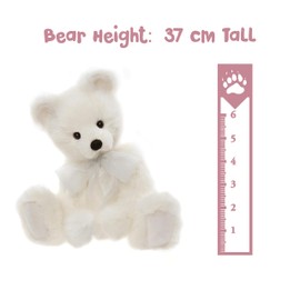 Charlie Bears Little Bean Teddy Bear - Soft and Cuddly 14.5" Plush Toy, Ages, Great Gift for Any Occasion