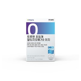 Truen Nutrition Truen Supercritical RTG Omega-3 Easy, Polaris Easy [60 Capsules x 4 Boxes] / 트루엔뉴트리션 트루엔 초임계 알티지오메가3 이지, 폴라리스 이지[60캡슐X4박스]