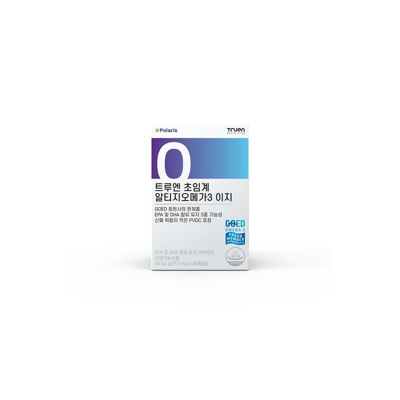Truen Nutrition Truen Supercritical RTG Omega-3 Easy, Polaris Easy [60