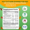 SHIFAA NUTRITION Halal Kids Multivitamin Gummies, 45-90 Days Supply, with