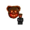 Pack 2 Mascaras Oso Y Conejo Con Luz Led Halloween