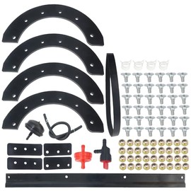 ANTO 302565MA Paddles, 55323ma Scraper Blade, 333721ma Belt for Murray 57121MA 1687312SM, for Craftsman 20" 21" 22" Snowblower 536.88150 536.885213 536.881501