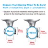 Hypersonic Car Steering Knob Power Handle Steering Wheel Spinner for