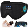 Bluetooth 5.4 3D Sleep Mask, Dual Sides Breathable Sleep Headphones,