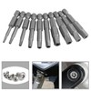Gasea 10Pcs Magnetic Pentagon Head Screwdriver Bits Set, 1/4" Hex