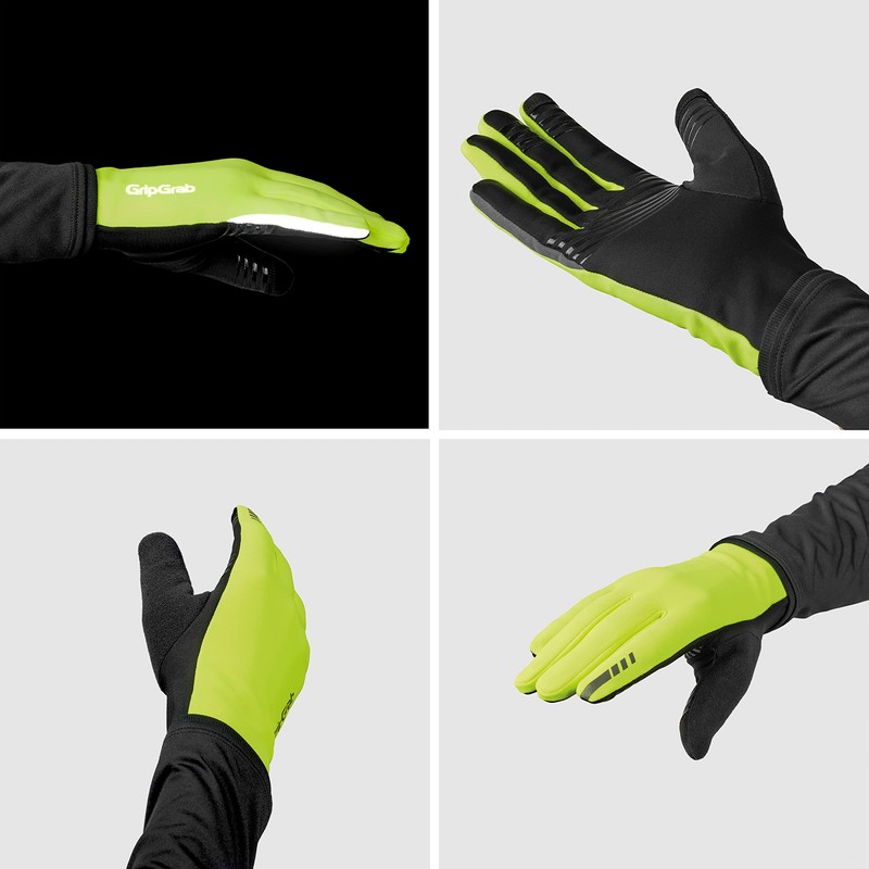GripGrab Insulator 2 Spring-Autumn Thermal Cycling Gloves Thin Winter Road