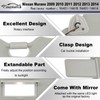 CRAZYPARTS Driver & Passenger Side Sun Visor Compatible with Nissan