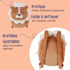 NOUKIE'S - Veloudoux Backpack - From 10 Months - Adjustable