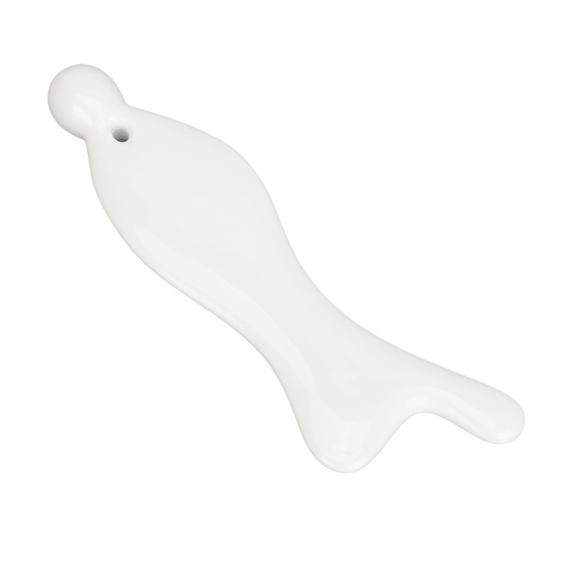 Facial Massager Gua Sha Tool Ceramic Reduce Puffiness Face Sculpting