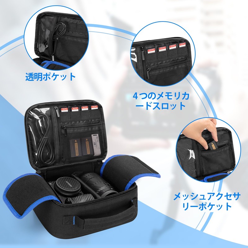 Trunab Case Storage Bag for Sony Mirrorless Camera A6000 A6300