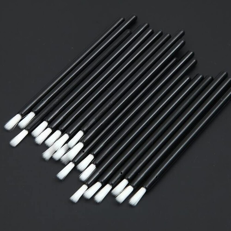 GOODCHI Disposable Brushes Set of 100 Plastic Model Painting Brushes