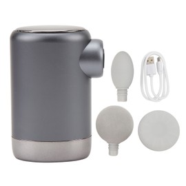 Mini Deep Tissue Massager Portable Pocket Handheld Percussive Muscle Massager with 3 Massage Heads for Athletes Muscle Fatigue Relieve Grey