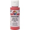 Delta Creative Ceramcoat Acrylic Paint in Assorted Colors (2 oz), 2503, Bright Red
