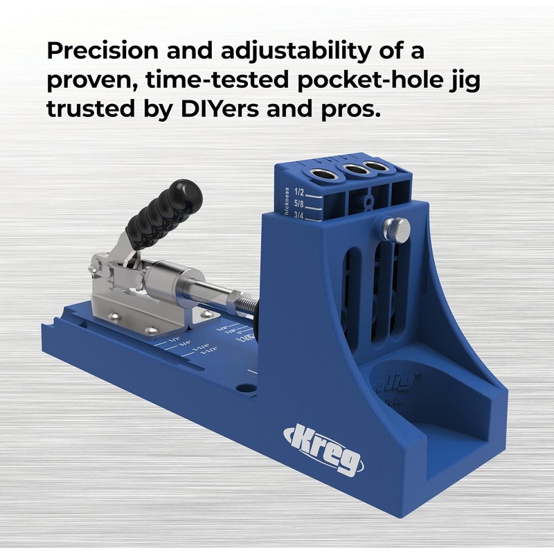 Kreg K4 Pocket Hole Jig System – Adjustable Woodworking Jig