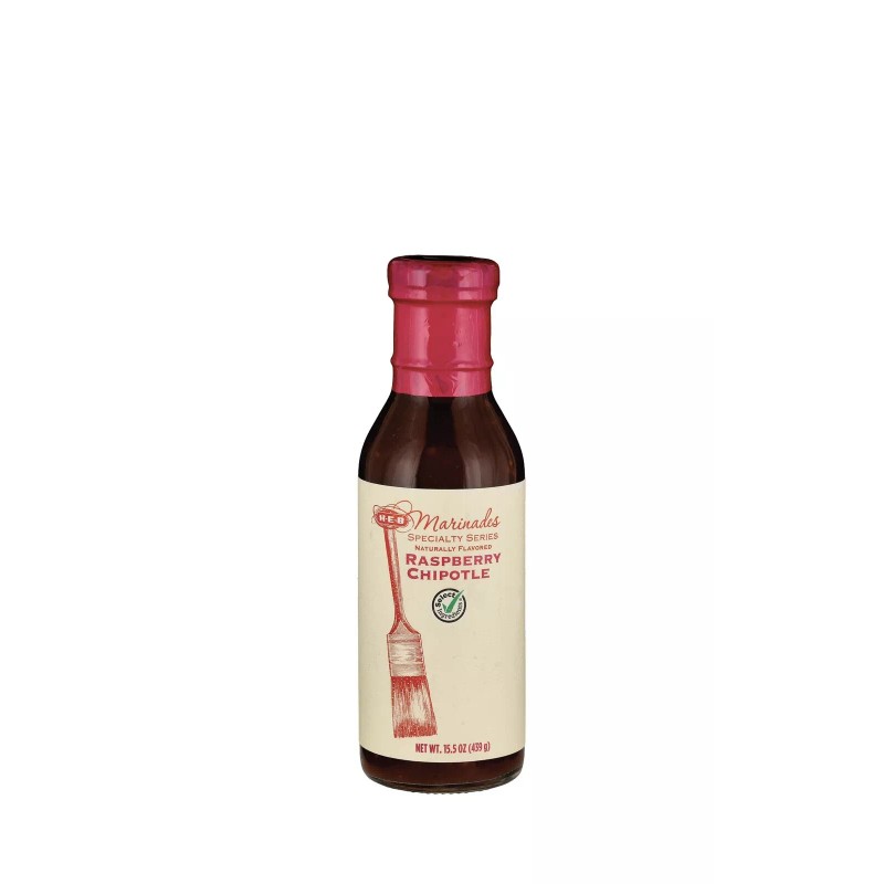 HEB MERINADES Raspberry Chipolte 15.5 oz. (pack of 3). BBQ