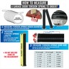YoToolGDS Right Hand Wind（Red Cone）1.75" Garage Door Torsion Spring with